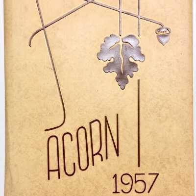 Alameda High School yearbook “Acorn”, 1957 edition