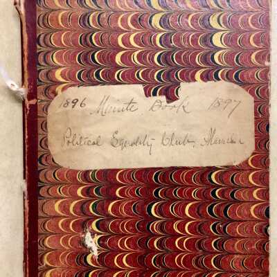 Minutes of the Political Equality Club, 1896-1897