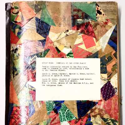 Scrapbook compiled by the Stern family of St. Charles Street, 1900s-1930s