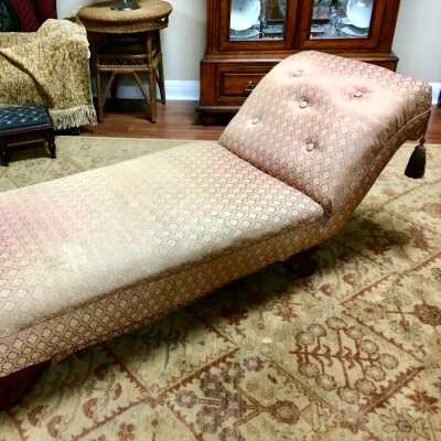 Chaise Lounge of Mrs. J. C. Linderman, c. 1890s