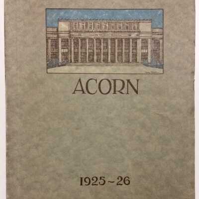 Alameda High School 'Acorn', 1925-1926
