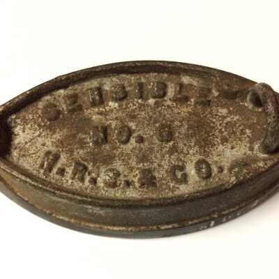 Doll's flat iron, Ca. 1880