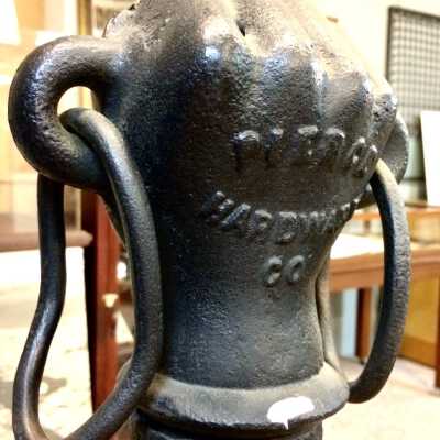 Wilson School Pierce Hitching Post, Ca. 1864