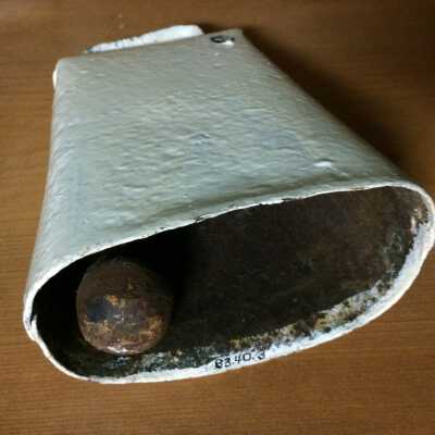 Cowbell from the Abram Rich family cow, late 19th century