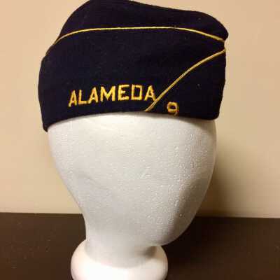 Woolen American Legion cap, Alameda Branch #9 of Philip Dexter, between 1919 and 1962