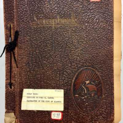 Scrapbook compiled by Ford Samuel, about the Post Office, 1934-1941