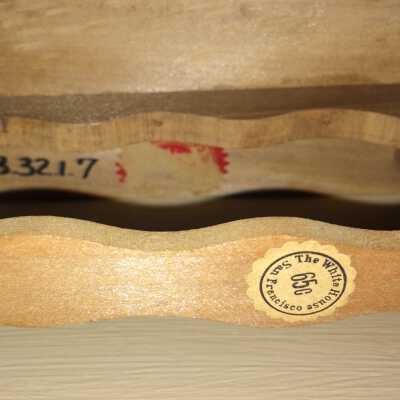 Price label: Price Label from the White House, San Francisco on table 1983.32.1.7