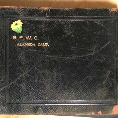 Scrapbook Business and Professional Women's Club, 1928-1930