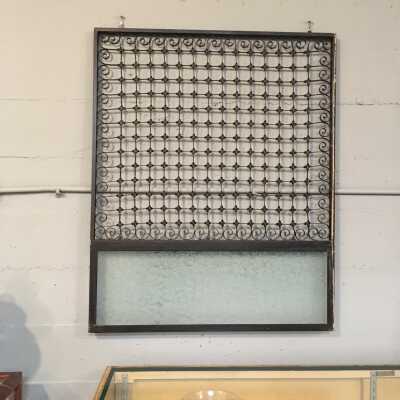 Grill work of teller's cage from Alameda City Hall