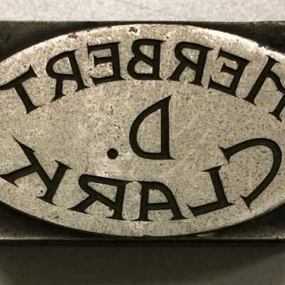 Herbert Clark Insurance Printer's Block, after 1900