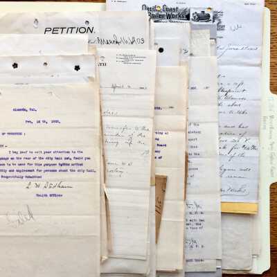 Board of Trustees Correspondence, Jan - July 1903