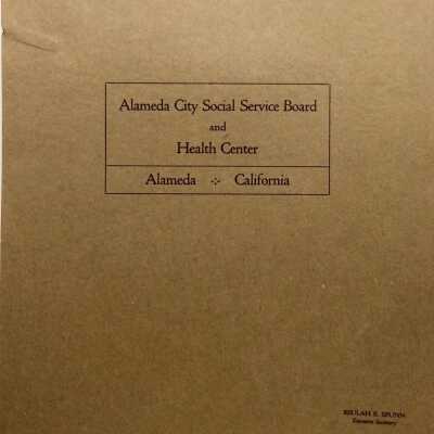 1926 Report of the Social Service Board and City Health Center