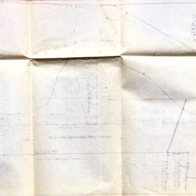 Survey #4550 Map, of Tract #30 Alameda, for Encinal Terminals Co., 1945