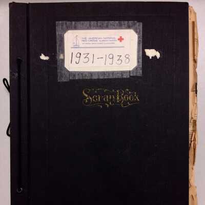 Scrapbook about the Red Cross, 1931-1938