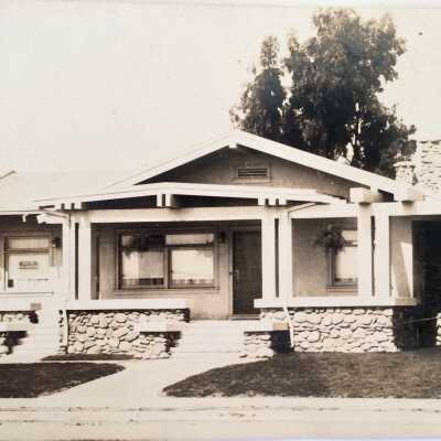 Real photo probably of 442 Haight Ave, c. 1912