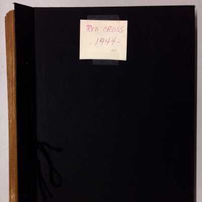 Scrapbook of the Red Cross, Alameda Chapter, 1944