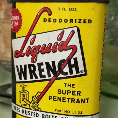 Container with Liquid Wrench