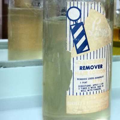 Bottle of Leone's Dandruff Remover