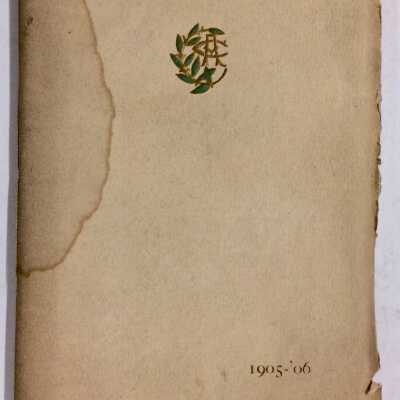 Adelphian Club Yearbook 1905-1906