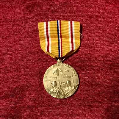Asiatic-Pacific Campaign Medal for Harold Gonsalves, c. 1945