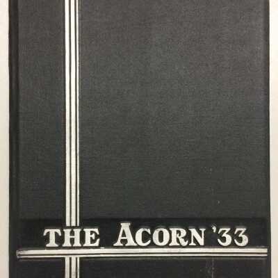 Alameda High School 'Acorn' Yearbook, 1933, of Douglas J. Young