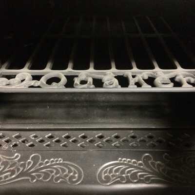Removable grill rack