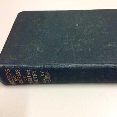 'Principle and Progress of English Poetry', 1905, of Elvah O. Sinnett
