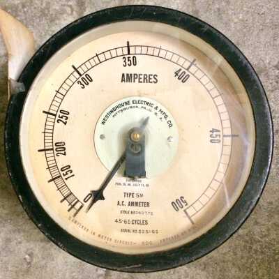 Westinghouse Ammeter, c. 1914