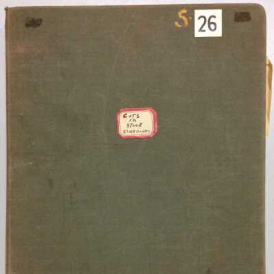 Scrapbook of Statistics and Illustrations from City Reports, 1920s-1940s