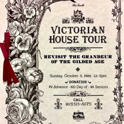 Guidebook for 'Victorian House tour', October 15, 1986