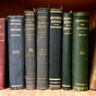 Nurse's training books of the Kahlke sisters, c. 1920s