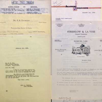 Miscellaneous City Papers, 1922-1935