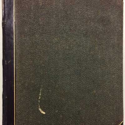 Scrapbook compiled by Lettie Garrettson, c. 1890s