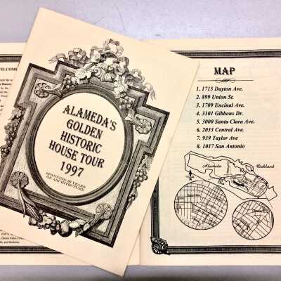 Booklets from Alameda's Golden Historical House Tour, 1997
