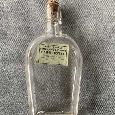 Park Hotel Whisky Bottle, c. 1900