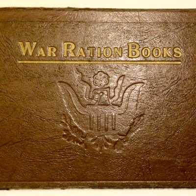 Ration books of Helen Sutter, Wm. Hayes, Lucy Hayes, 1941-1945