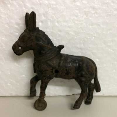 Cast Iron Toy Donkey, 1890s