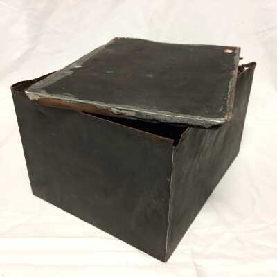 Copper Cornerstone Box, Alameda High School, 1902