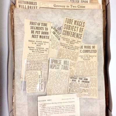 Collection of papers related to the Posey Tube, c. 1920s