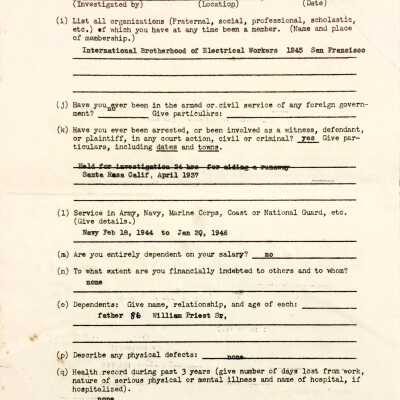 Verso of A, page 2
