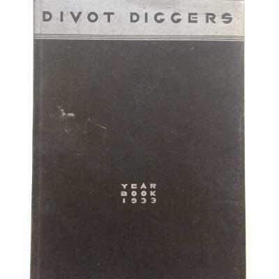 'Divot Diggers', Alameda Golf Club Yearbook dedicated to Earl Fry, 1933
