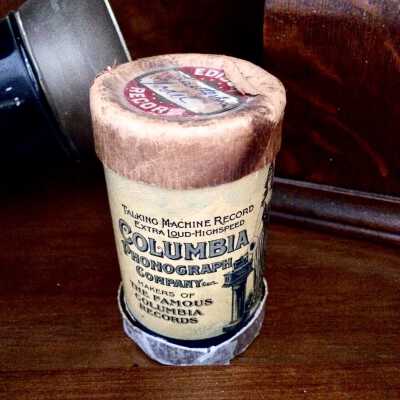 Columbia Phonograph Cylinder