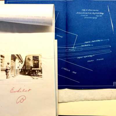 Correspondence about Southern Pacific Park Street Station, 1921