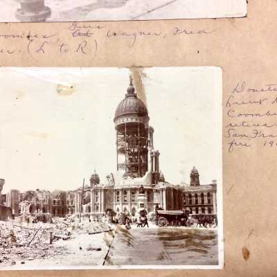 San Francisco earthquake photo