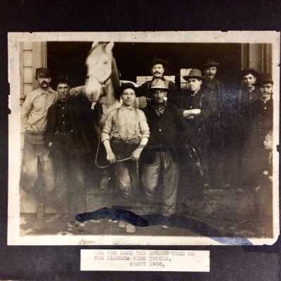 Men who shoed the Fire Department’s horses.