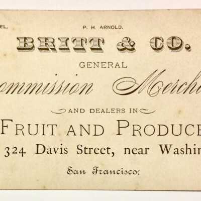 Britt & Co. Business Card