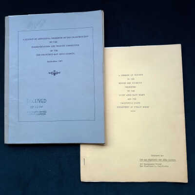 Reports related to the Second Bay Crossing, 1947