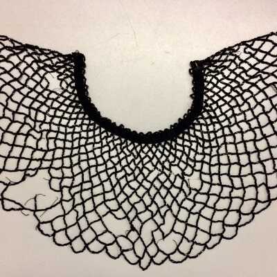 Jet Beaded Collar of the Pegot Family of 1312 Ninth Street, c. 1890s