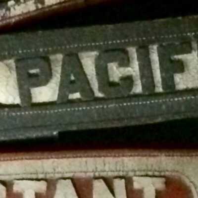 Fireman's belt, Pacific No. 4 Company, c. 1900