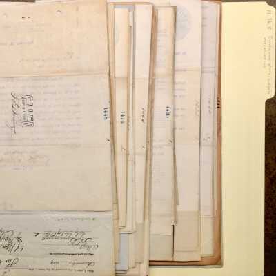 Folder with miscellaneous City documents (#1401-1450), 1909-1912